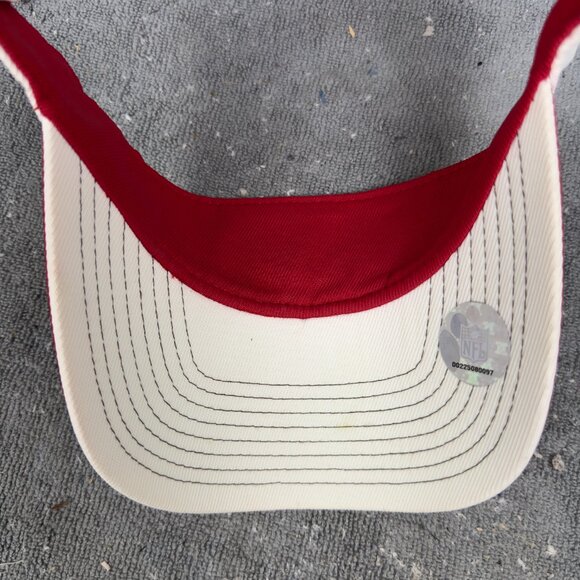 Tampa Bay Buccaneers Reebok NFL Red & Olive Green Visor Cap Adjustable - Picture 12 of 12